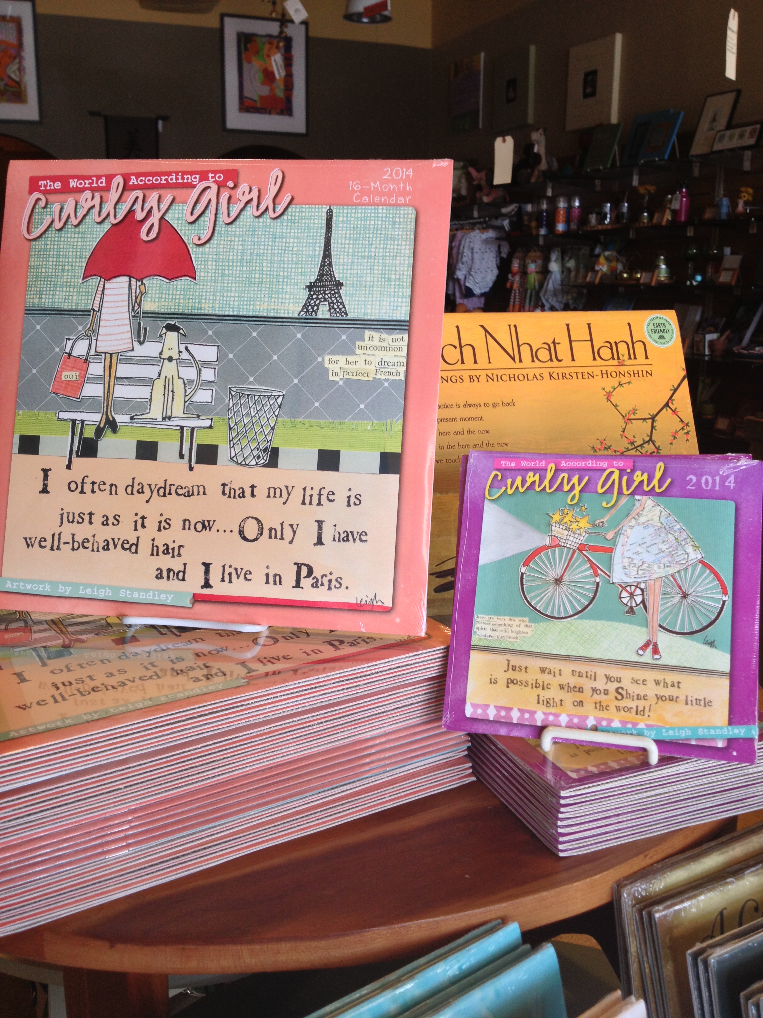Curly Girl Calendars Nest Natural Home